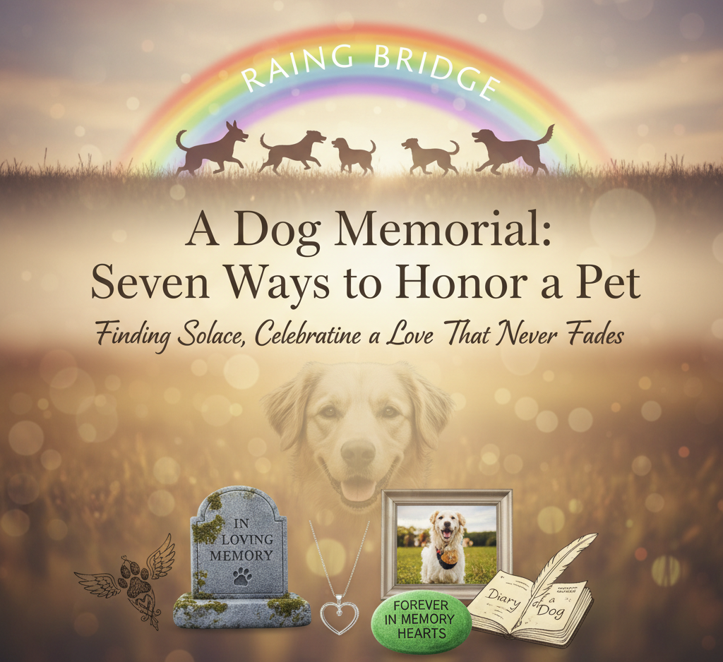 A Dog Memorial: Seven Ways to Honor a Pet After Death